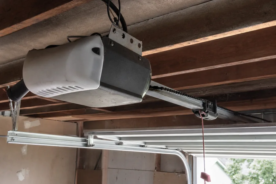 Chain drive garage door opener, rail and trolley in Amarillo, TX